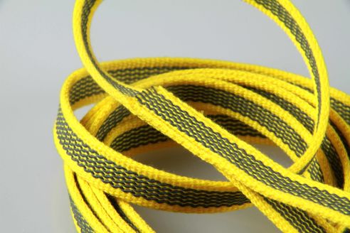 Super-Grip Cotton Soft | gummierte Hundeleine aus PES | 15 mm x 100 cm - 350 cm lang | mit Handschlaufe | verschiedene Karabiner
