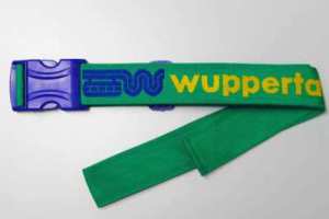 Koffergurt | Einwebung wuppertal worldwide | made in Wuppertal | 200 x 5 cm