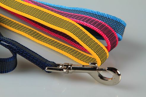 Super-Grip Strong Resistance | gummierte Kurzleine PP | robust und glänzend | 20 mm Breite | 45 cm große Schlaufen-Länge