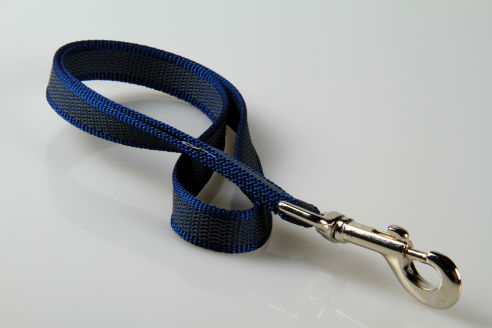 Super-Grip Strong Resistance | gummierte Kurzleine PP | robust und glänzend | 20 mm Breite | 45 cm große Schlaufen-Länge