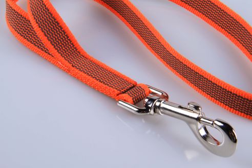 Super-Grip Cotton Soft | gummierte Kurzleine PES | softer und weicher Kurzführer | 20 mm Breite | 45 cm große Schlaufen-Länge