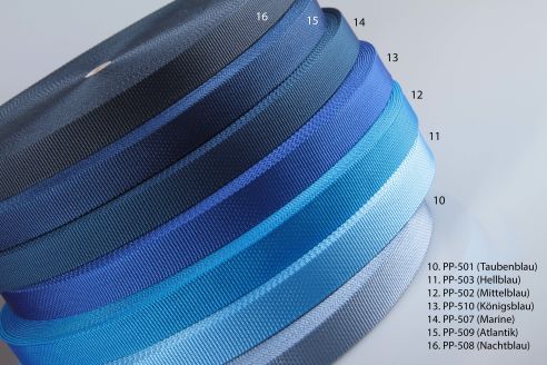 PP-Gurtband | 100 mm Breite | 50 m Rollenware | Farbauswahl | stabil | robust | flexibel | 1,8 mm Stärke
