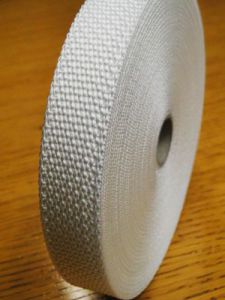 PP-Bindegurtband | 25 mm breit | Weiß | 50 m Rolle