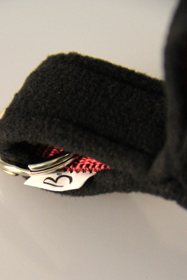 Key-Organizer | 3-armig | Schlüsselanhänger | 25 mm Breite | Fleece | Handschmeichler | Farbwahl