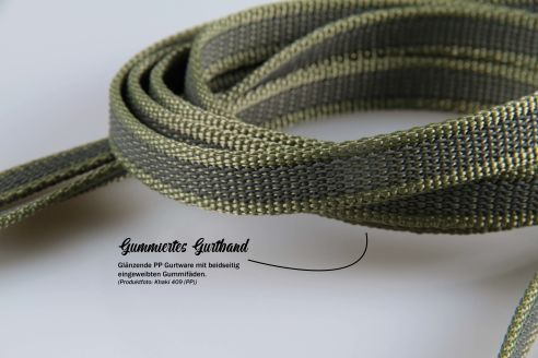 Zügelleine Super Grip Strong Resistance PP | 15 mm Breite | Gummierte Pferdezügel ab 2,10 m Länge | Für Ponys bis Voll-und Warmblüter | Wetterfest
