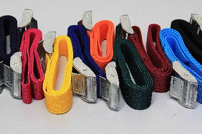 Klemmgurte aus PP | 10-er Set | 25 mm breit x 1,1 m lang | Farbwahl | Zurrgurte - Schnellspanngurte | Campen und Reisen Klemmgurte aus PP | 10-er Set | 25 mm breit x 1,1 m lang | Farbwahl | Zurrgurte - Schnellspanngurte | Campen und Reisen