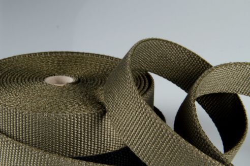 Gürtelware aus PES | Meterware | 32 mm Breite | Farbauswahl | weiche Haptik | Reißfest | 2,7 mm Stärke