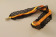 Umhängeband mit Wäschespitze | Lanyards | Satin | gelb-schwarz
