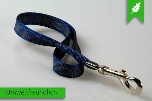 Super-Grip Strong Resistance | gummierte Kurzleine PP | robust und glänzend | 20 mm Breite | 45 cm große Schlaufen-Länge