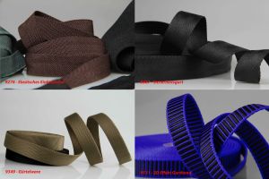 Musterauswahl | 5 Muster zum Auswählen | Gurtband robust und stabil | Heimtierbedarf | Mode | Möbel | Transport | | OEKO-TEX® STANDARD 100