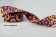 Borte | Retroflowers Jacquardband | 0,5 m - 1 m | 20 mm breit | Sommerkollektion 2026 | Farbauswahl | Made in Germany