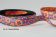 Borte | Retroflowers Jacquardband | 0,5 m - 1 m | 20 mm breit | Sommerkollektion 2026 | Farbauswahl | Made in Germany