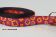Borte | Retroflowers Jacquardband | 0,5 m - 1 m | 20 mm breit | Sommerkollektion 2026 | Farbauswahl | Made in Germany
