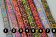 Borte | Retroflowers Jacquardband | 0,5 m - 1 m | 20 mm breit | Sommerkollektion 2026 | Farbauswahl | Made in Germany