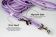 Super-Grip Cotton Soft | 4-fach verstellbare, gummierte Hundeleine aus PES | 15 mm Breite | ab 220 cm Länge
